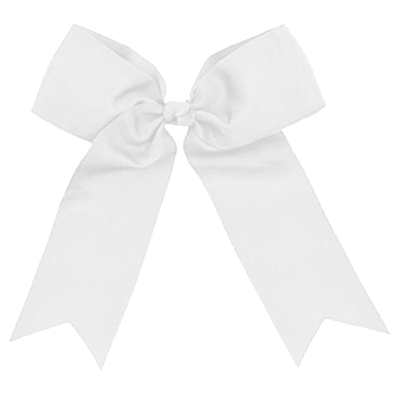 Classic Hair Bow|119 – White