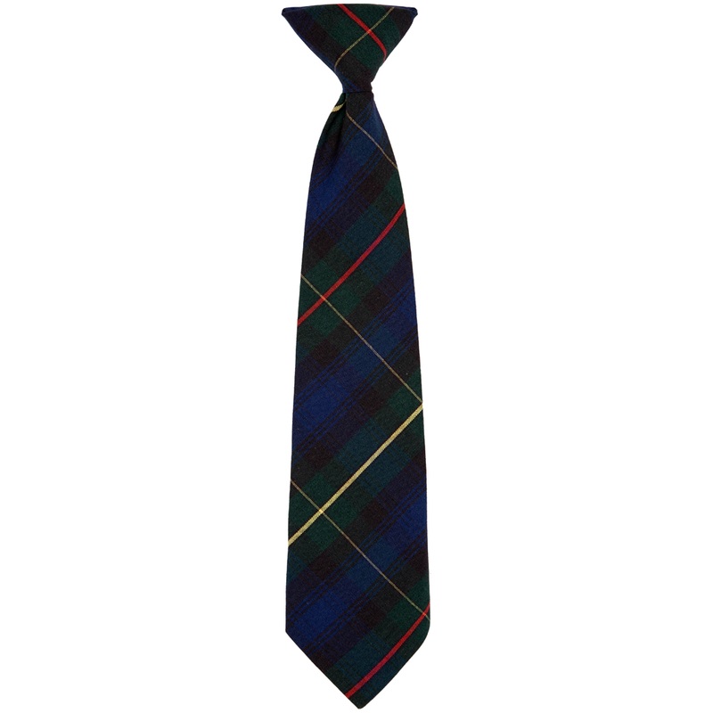 Clip-On Tie|191 – Bradley Plaid|Size Range – 10|Size Range – 12|Size Range – 15