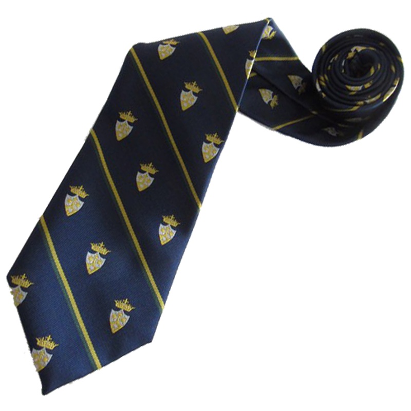 Traditional Necktie|154 – Navy with Gold Pinstripe|Size Range – 48|Size Range – 50|Size Range – 54|Size Range – 56