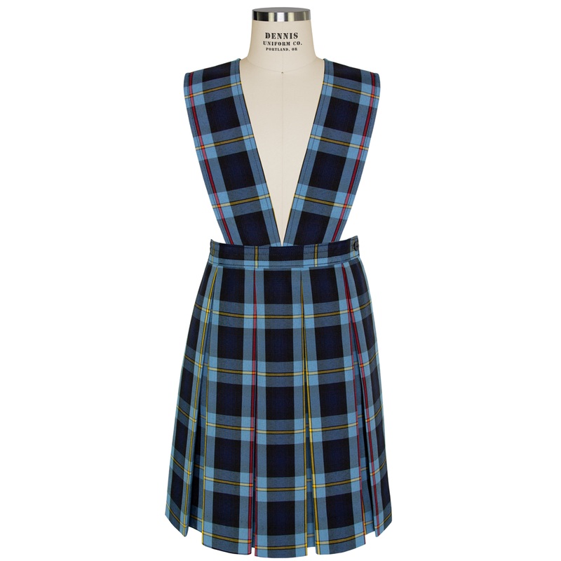 Cross Bib Box Pleat Jumper|290 – Garfield Plaid|Youth – G3 Girls  Size 3|Youth – G4 Girls  Size 4|Youth – G5 Girls  Size 5|Youth – G6 Girls  Size 6|Youth – G7 Girls  Size 7|Youth – G8 Girls  Size 8|Youth – G10 Girls  Size 10|Youth – G12 Girls  Size 12|You