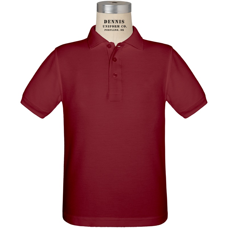 Short Sleeve Piqu Polo|125 – Cardinal|Youth – YS Youth Size 7-8|Youth – YM Youth Size 10|Youth – YL Youth Size 12|Youth – YXL Youth Size 14-16|Adult Unisex – AS Adult|Adult Unisex – AM Adult|Adult Unisex – AL Adult|Adult Unisex – AXL Adult|Adult Unisex