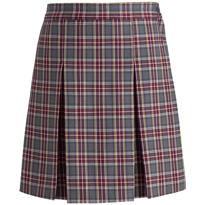 Stitched-Down Box Pleat Skirt|540 – MM Plaid|Youth – G7 Girls  Size 7|Youth – G8 Girls  Size 8|Youth – G10 Girls  Size 10|Youth – G12 Girls  Size 12|Youth – G14 Girls  Size 14|Youth – G16 Girls  Size 16|Youth – H6|Youth – H8|Youth – H10|Youth – H12|Youth