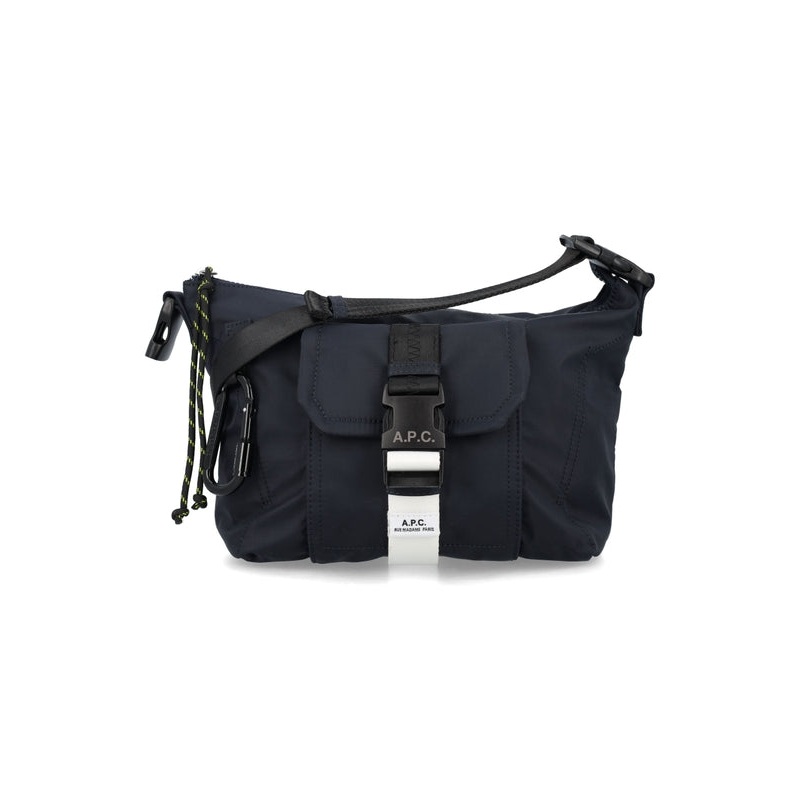 A.P.C. Navy Crossbody Bag|OS