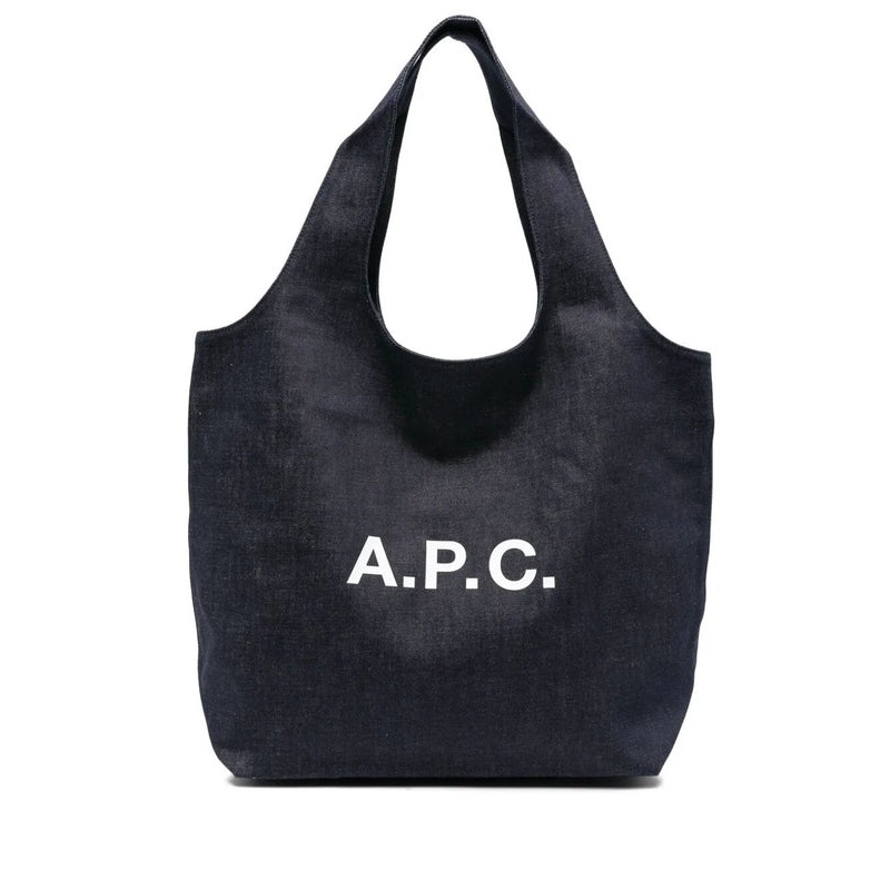 A.P.C. Navy Tote Bag|OS
