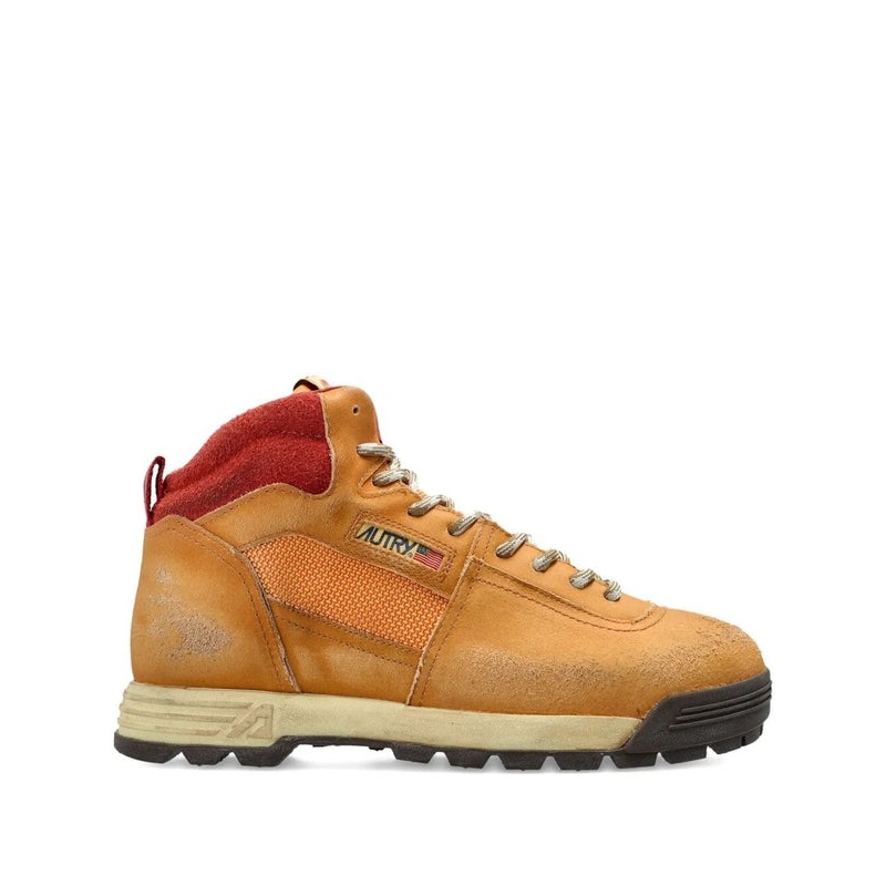 Autry Brown Lace-Up Boots|IT 36|IT 37|IT 38|IT 39|IT 40|IT 41