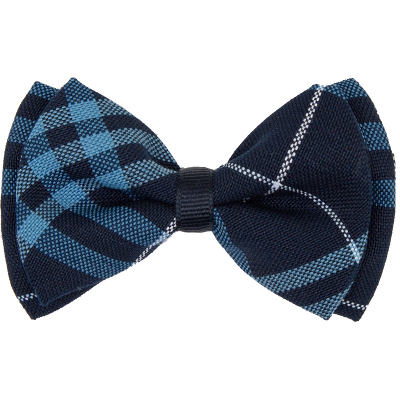 Bowtie Style Hair Bow|407 – Lincoln Plaid