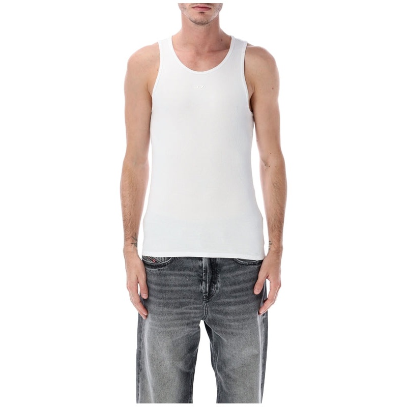 Diesel White Sleeveless Top|L|M|XL