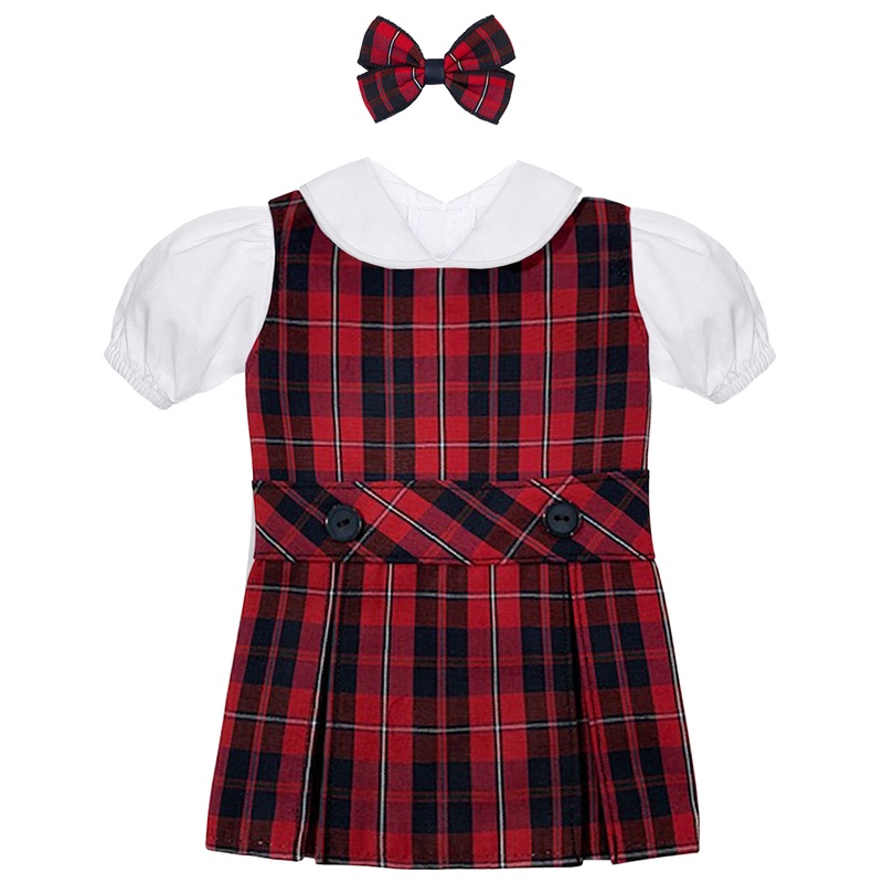Drop Waist Shift Doll Outfit|486 – 65 Plaid
