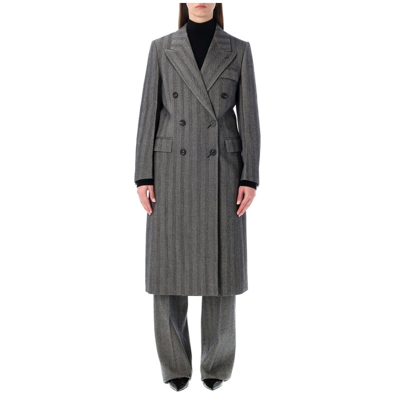 Ferragamo Gray Coat|IT 38
