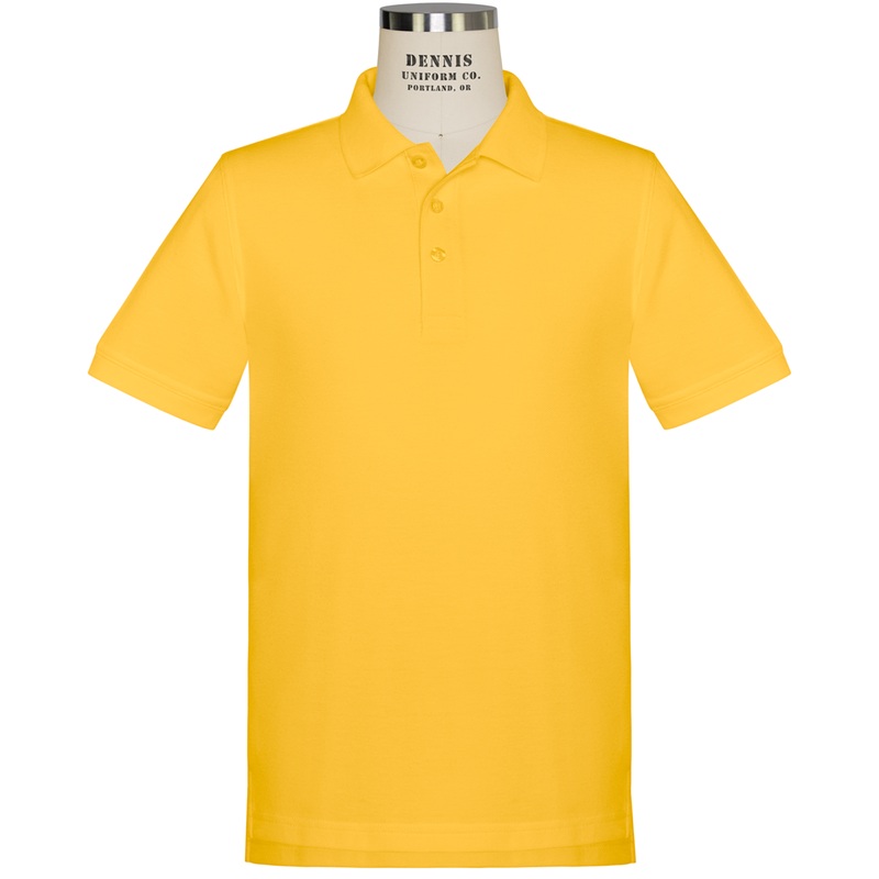 Short Sleeve Piqu Polo|278 – Light Gold|Toddler – TD2 Toddler 2 – Youth 3XS|Toddler – TD3 Toddler 3 Youth 2XS|Toddler – TD4 Toddler 4|Youth – YXS Youth Size 5-6|Youth – YS Youth Size 7-8|E2Y