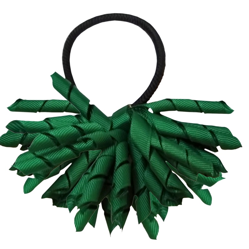 Small Cheer Hair Bow|036 – Hunter Green