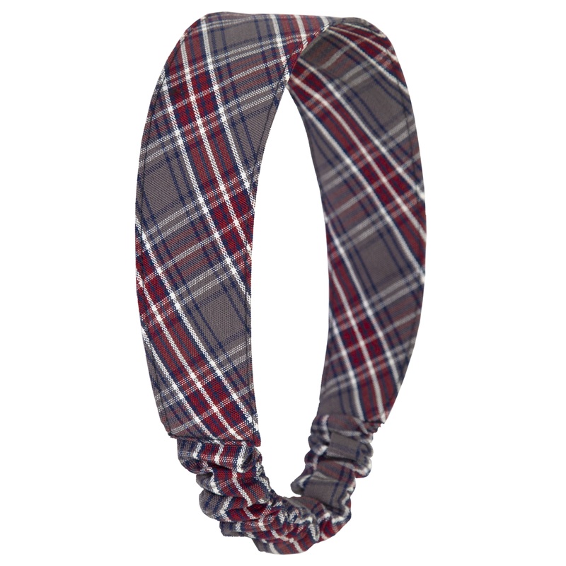 Stretch Headband|562 – Rose Plaid