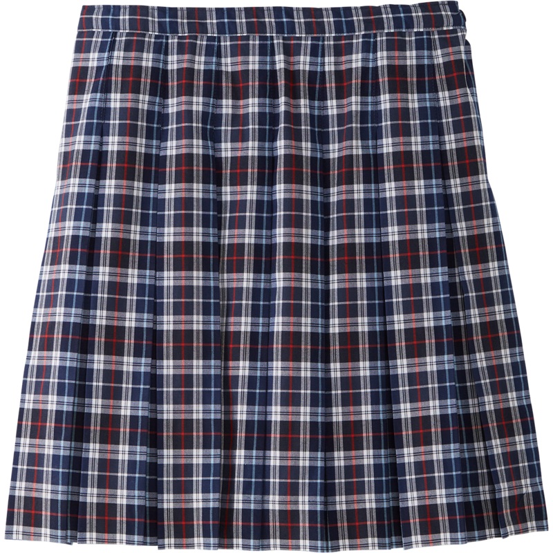 Hipstitched Box Pleat Skirt|044 – Wallingford-20 Plaid|Youth – G3 Girls  Size 3|Youth – G4 Girls  Size 4|Youth – G5 Girls  Size 5|Youth – G6 Girls  Size 6|Youth – G7 Girls  Size 7|Youth – G8 Girls  Size 8|Youth – G10 Girls  Size 10|Youth – G12 Girls  Size