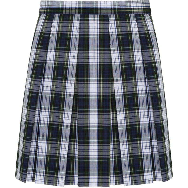 Hipstitched Box Pleat Skirt|182 – Belmont Plaid|Youth – G3 Girls  Size 3|Youth – G4 Girls  Size 4|Youth – G5 Girls  Size 5|Youth – G6 Girls  Size 6|Youth – G7 Girls  Size 7|Youth – G8 Girls  Size 8|Youth – G10 Girls  Size 10|Youth – G12 Girls  Size 12|You