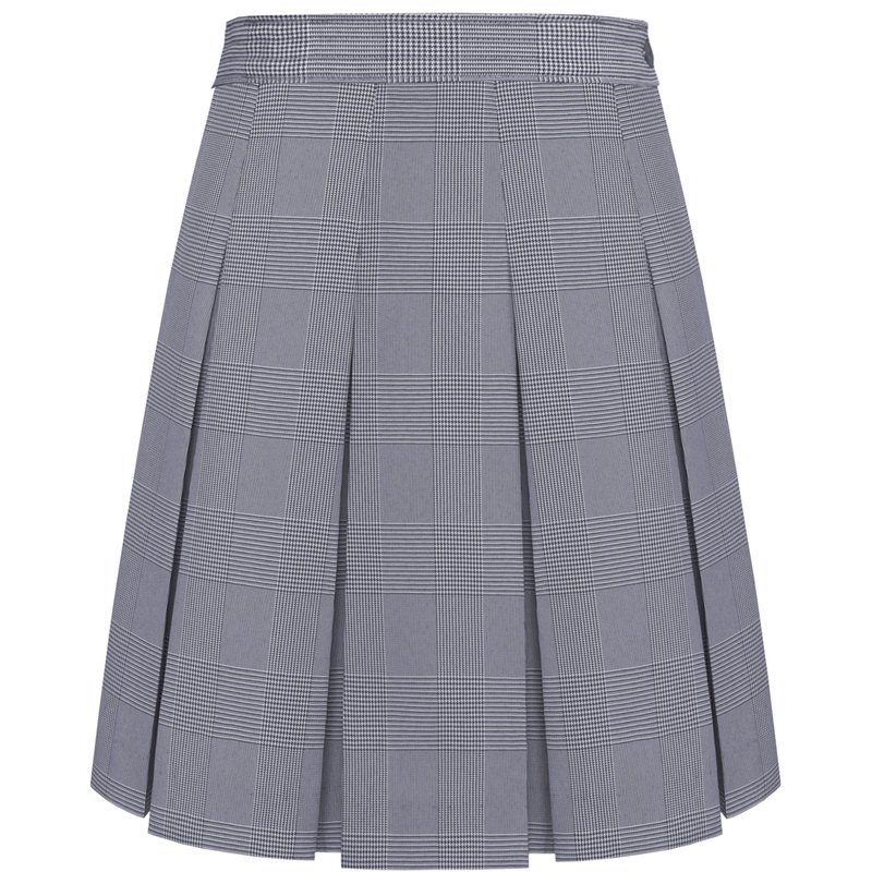 Hipstitched Box Pleat Skirt|510 – Navy-White Shadow Plaid|Youth – G3 Girls  Size 3|Youth – G4 Girls  Size 4|Youth – G5 Girls  Size 5|Youth – G6 Girls  Size 6|Youth – G7 Girls  Size 7|Youth – G8 Girls  Size 8|Youth – G10 Girls  Size 10|Youth – G12 Girls  S