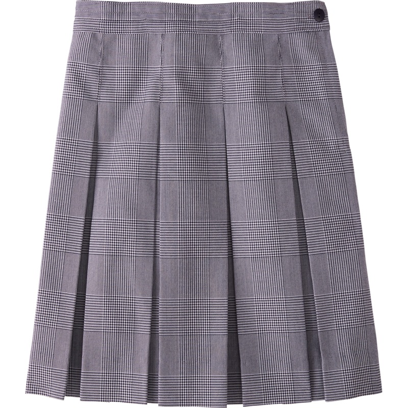 Hipstitched Box Pleat Skirt|510 – Navy-White Shadow Plaid|Youth – G6 Girls  Size 6|Youth – G7 Girls  Size 7|Youth – G8 Girls  Size 8|Youth – G10 Girls  Size 10|Youth – G12 Girls  Size 12|Youth – G14 Girls  Size 14|Youth – G16 Girls  Size 16|Youth – H10|Yo