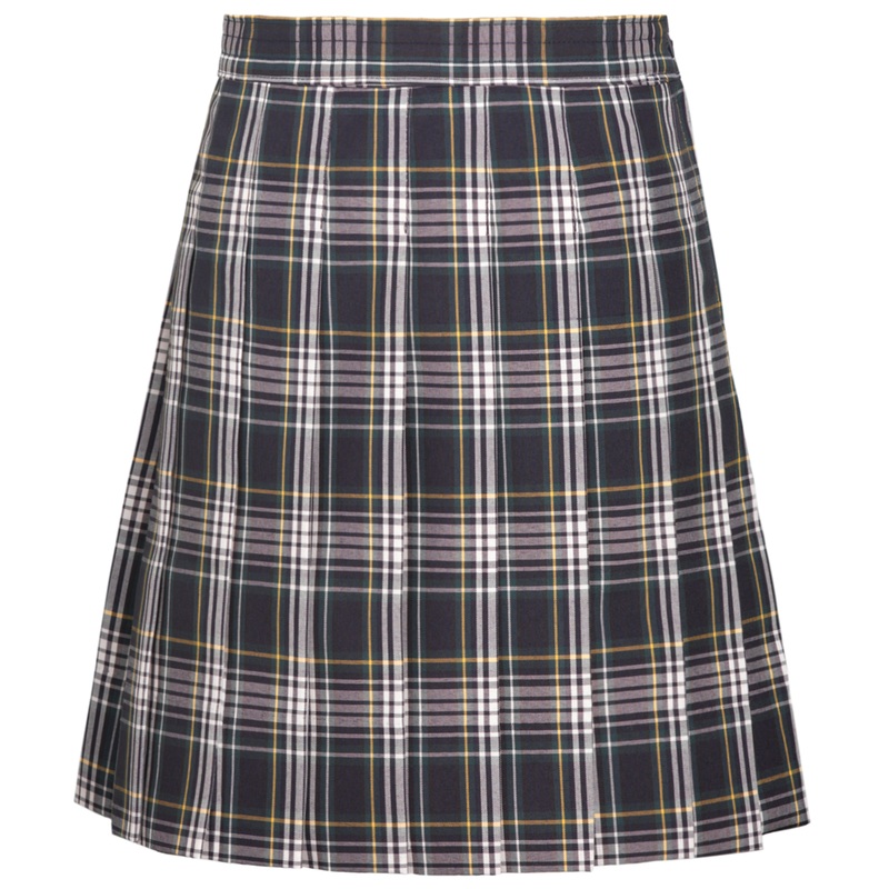 Hipstitched Knife Pleat Skirt|215 – Campbell Plaid|Youth – G3 Girls  Size 3|Youth – G4 Girls  Size 4|Youth – G5 Girls  Size 5|Youth – G6 Girls  Size 6|Youth – G7 Girls  Size 7|Youth – G8 Girls  Size 8|Youth – G10 Girls  Size 10|Youth – G12 Girls  Size 12|
