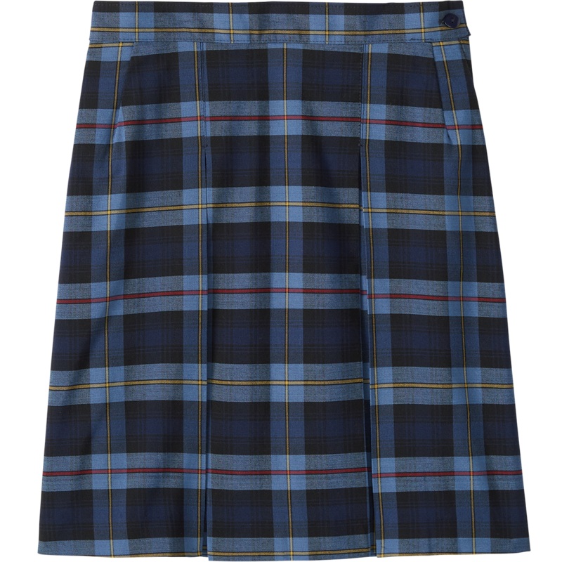 Stitched-Down Box Pleat Skirt|188 – McKinley Plaid|Youth – G3 Girls  Size 3|Youth – G4 Girls  Size 4|Youth – G5 Girls  Size 5|Youth – G6 Girls  Size 6|Youth – G7 Girls  Size 7|Youth – G8 Girls  Size 8|Youth – G10 Girls  Size 10|Youth – G12 Girls  Size 12|