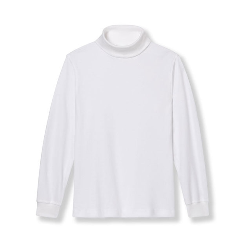 Long Sleeve Knit Turtleneck|119 – White|Toddler – Y2XS Toddler 3-4 – Youth 2XS|Youth – YXS Youth Size 5-6|Youth – YS Youth Size 7-8|Youth – YM Youth Size 10|Youth – YL Youth Size 12|Youth – YXL Youth Size 14-16|Adult Unisex – AS Adult|Adult Unisex – AM Ad