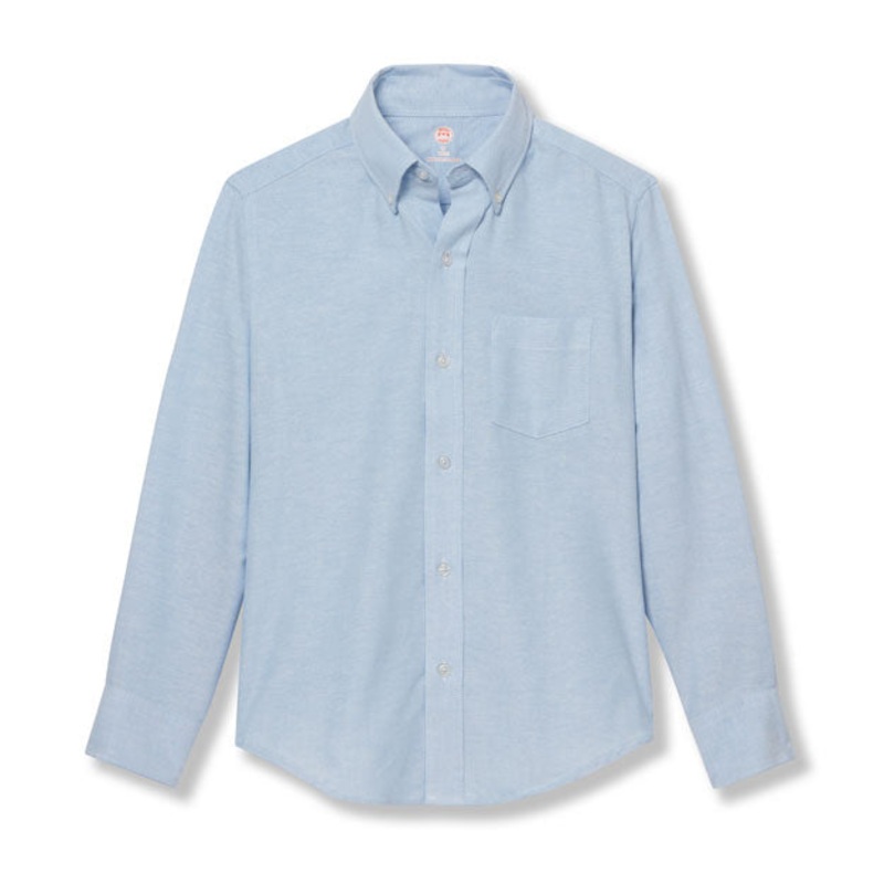 Long Sleeve Oxford Shirt|231 – Sky Blue|Youth – YM Youth Size 10|Youth – YL Youth Size 12|Youth – YXL Youth Size 14-16|Adult Unisex – AS Adult|Adult Unisex – AM Adult|Adult Unisex – AL Adult|Adult Unisex – AXL Adult|Adult Unisex – A2XL Adult|F0I