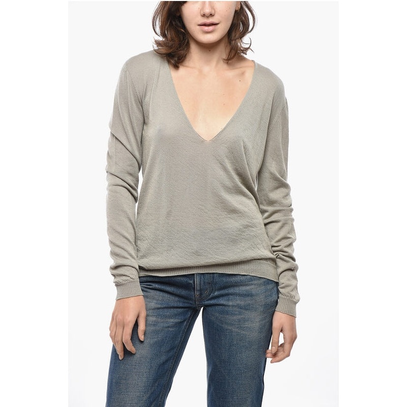 Rick Owens Grey Knitted|S