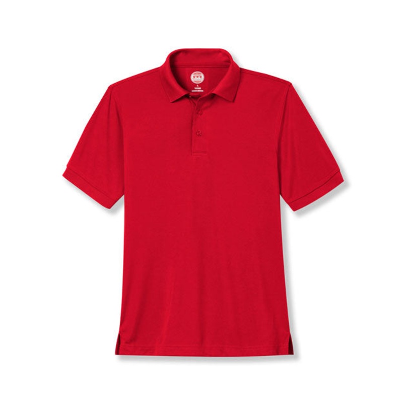 Wicking Short Sleeve Polo|095 – Red|Toddler – TD2 Toddler 2 – Youth 3XS|Toddler – TD3 Toddler 3 Youth 2XS|Toddler – TD4 Toddler 4|Toddler – Y2XS Toddler 3-4 – Youth 2XS|Youth – YXS Youth Size 5-6|Youth – YS Youth Size 7-8|Youth – YM Youth Size 10|Youth –