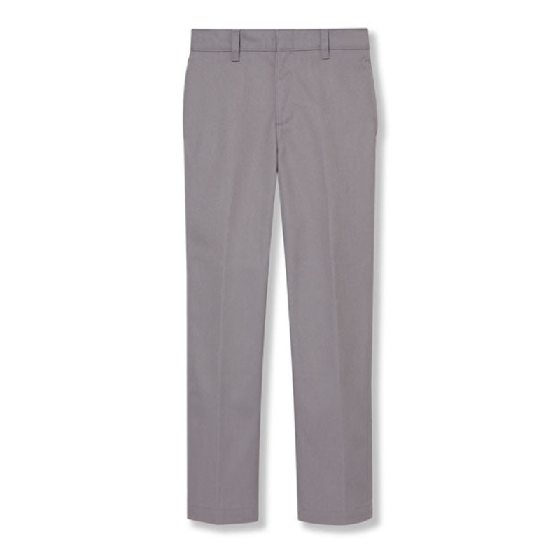Flat Front Pants|041 – Grey|Youth – B3 Boys Regular|Youth – B4 Boys Regular|Youth – B5 Boys Regular|Youth – B6 Boys Regular|Youth – B7 Boys Regular|Youth – B8 Boys Regular|Youth – B10 Boys Regular|Youth – B12 Boys Regular|Youth – B14 Boys Regular|Youth –