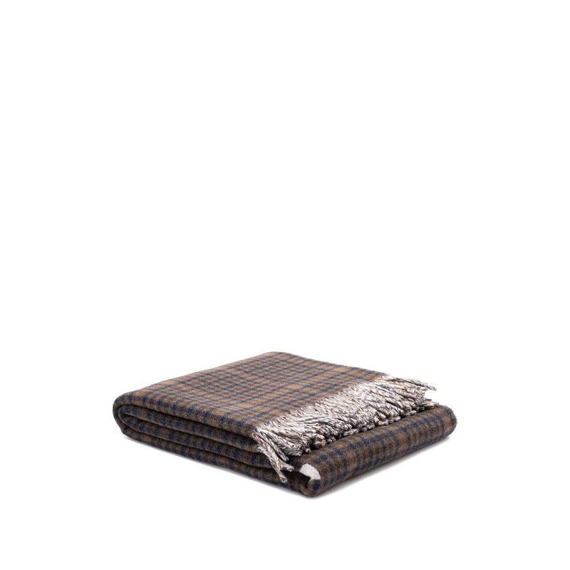 Autry Brown Wool Mufflers|OS