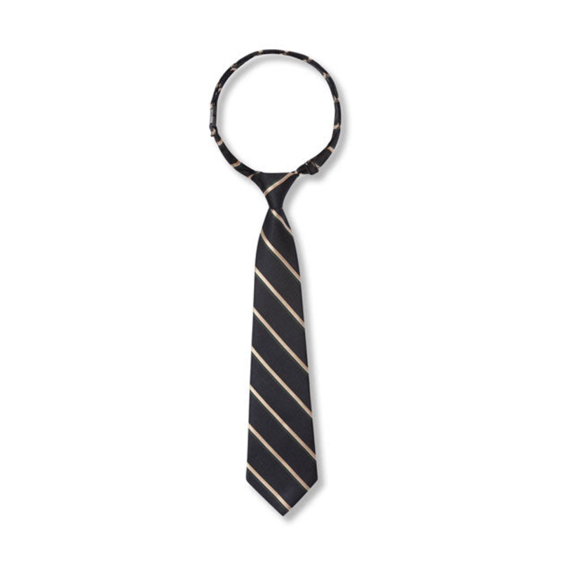 Classic Tie|323 – Navy-Tan-Hunter-White Stripe|Size Range – 11|Size Range – 14|Size Range – 48|Size Range – 54
