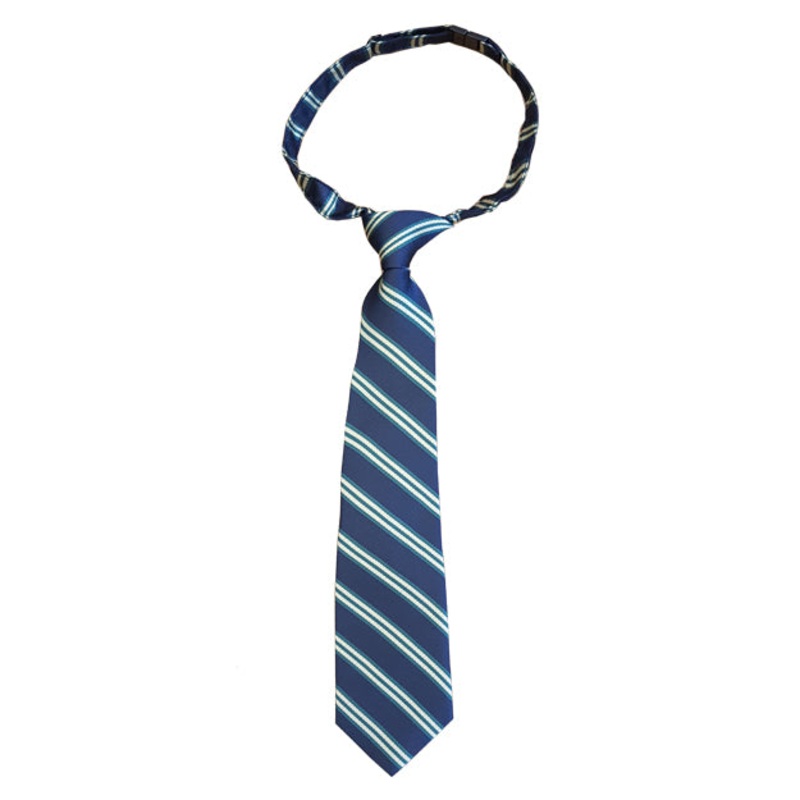 Classic Tie|761 – Navy-Green-Yellow Stripe|Size Range – 11|Size Range – 14|Size Range – 48|Size Range – 54