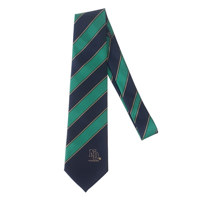 Classic Tie|810 – Green-Navy Stripe|Size Range – 48|Size Range – 54|Size Range – 60