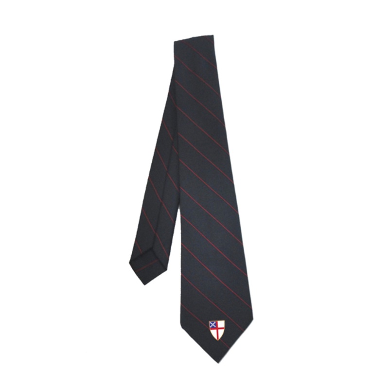 Classic Tie|924 – Navy with Red Pinstripe|Size Range – 48|Size Range – 54|Size Range – 60
