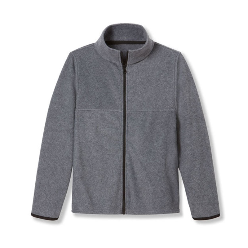 Front Zip Fleece Jacket|041 – Grey|Youth – YM Youth Size 10|Youth – YL Youth Size 12|Youth – YXL Youth Size 14-16|Adult Unisex – AS Adult|Adult Unisex – AM Adult|Adult Unisex – AL Adult|Adult Unisex – AXL Adult|Adult Unisex – A2XL Adult|F0V