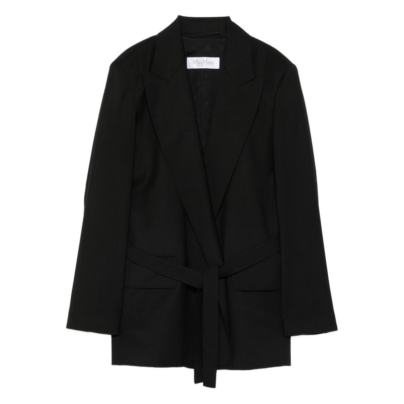 Max Mara Black Jackets|38|40|42|44