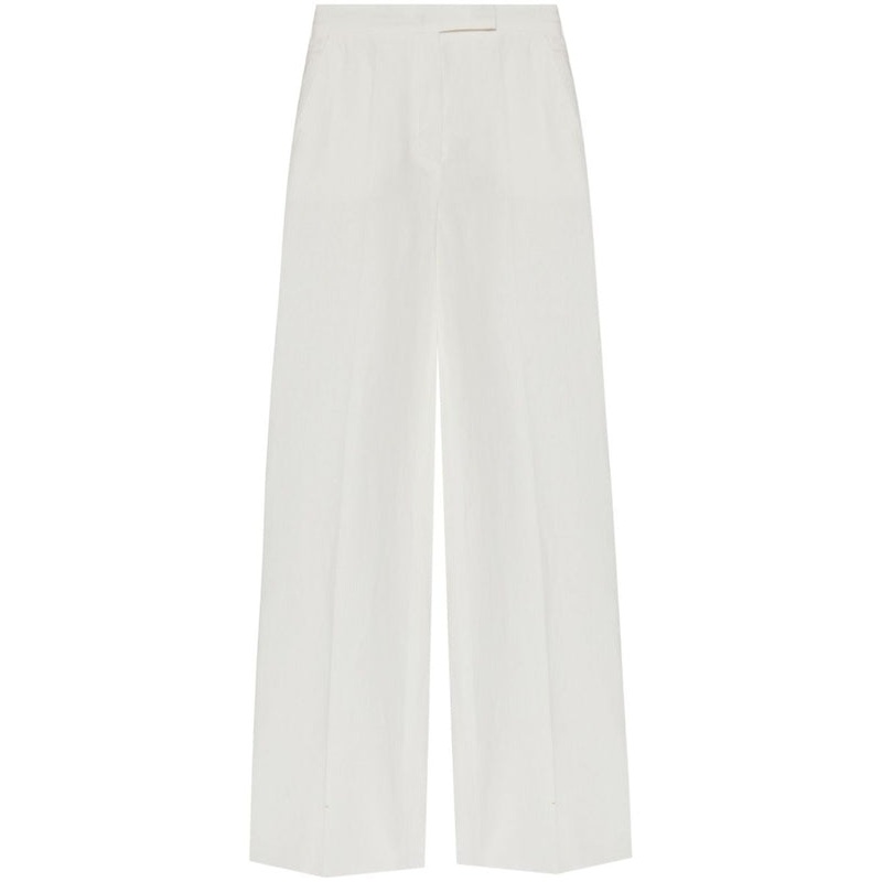 Max Mara White Trousers|42