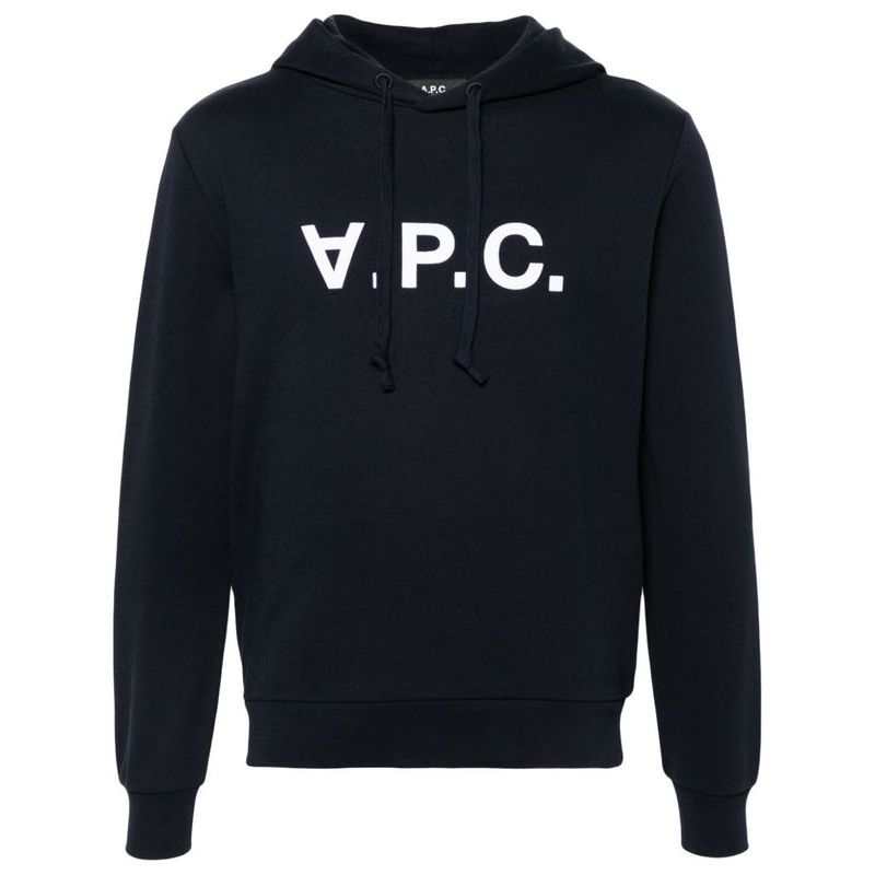 A.P.C. Navy Hoodies|S
