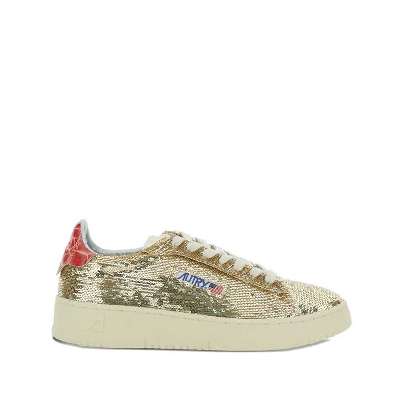 Autry Gold Low Top Sneakers|37|39|40