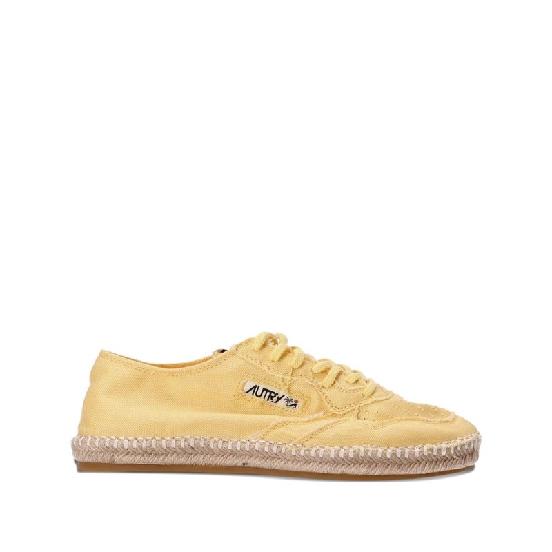 Autry Yellow Low Top Sneakers|36|37|38|39|40|41
