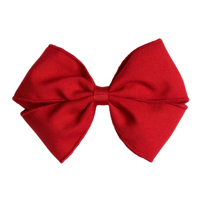 Barrette Clip Hairbow|095 – Red