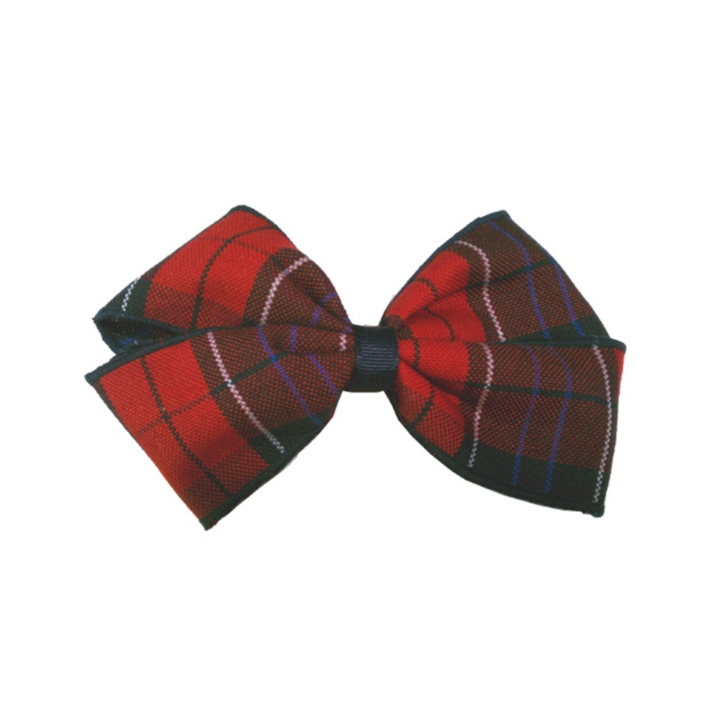 Barrette Clip Hairbow|310 – Hamilton Plaid