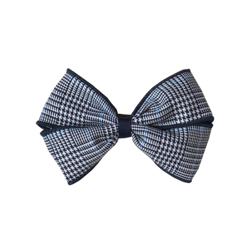 Barrette Clip Hairbow|337 – Barrington Plaid