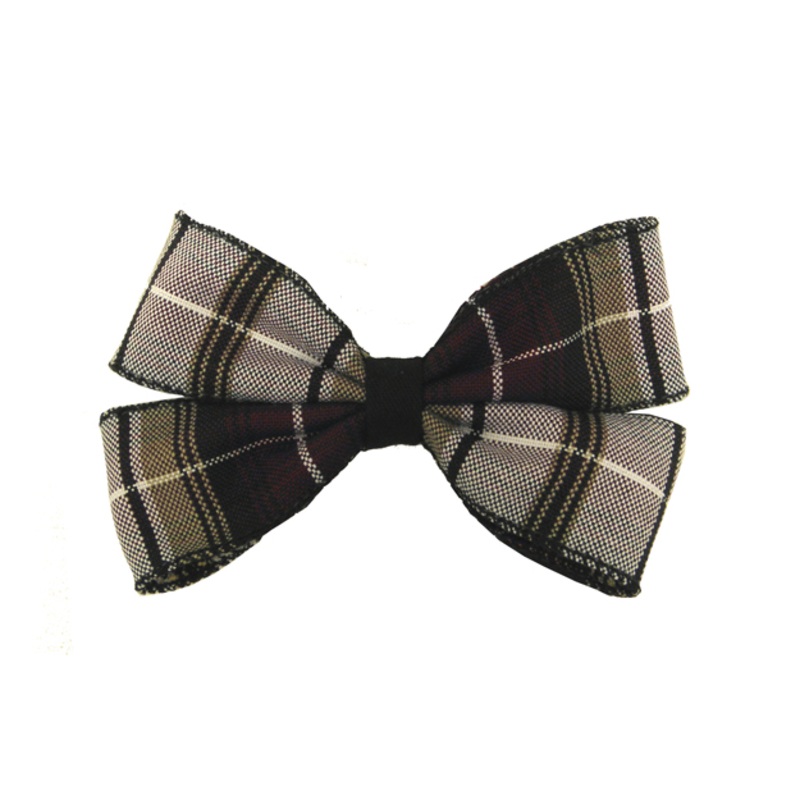 Barrette Clip Hairbow|440 – Manchester Plaid