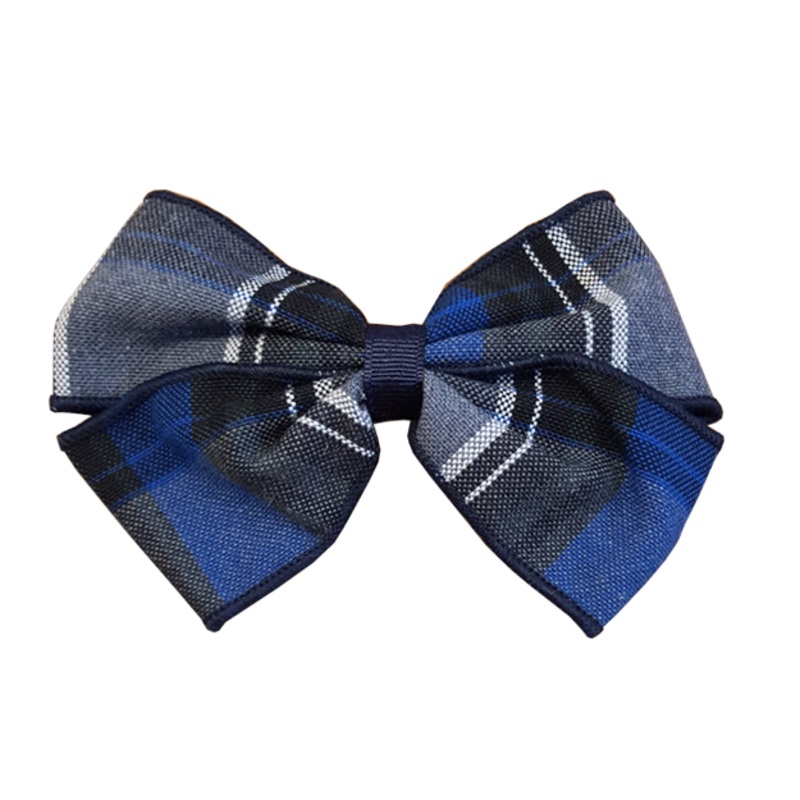 Barrette Clip Hairbow|535 – OO Plaid