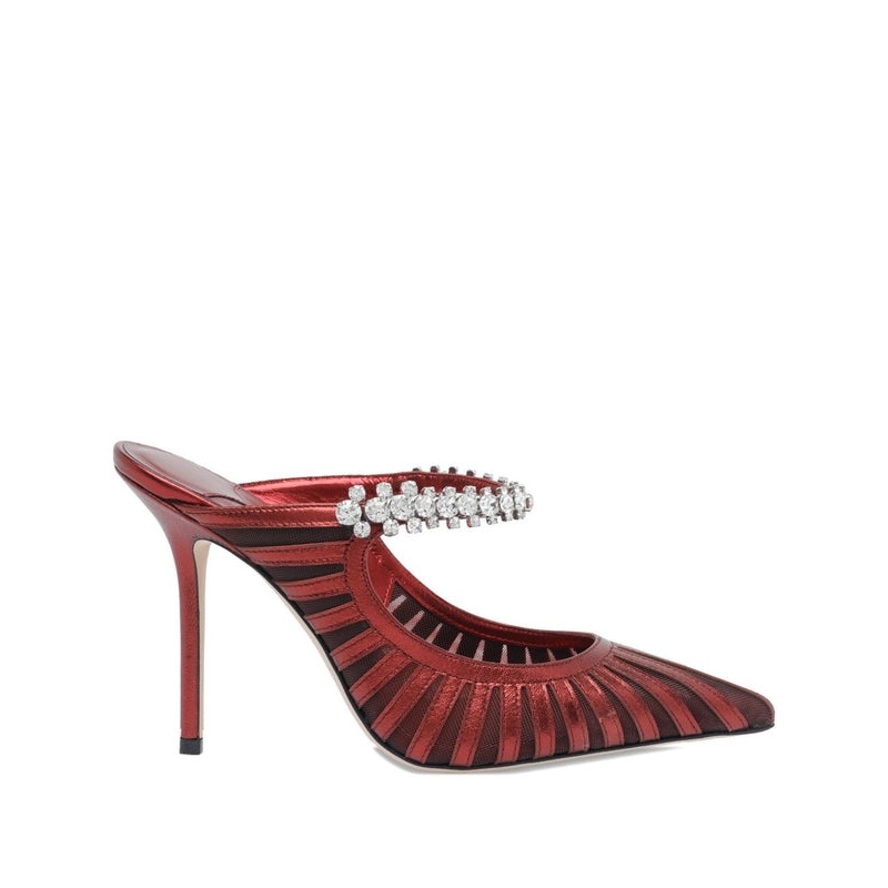 Jimmy Choo Red Sandal Heels|36|36.5|39