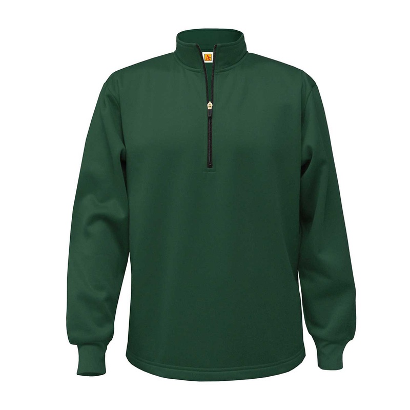 1/4 Zip Performance Pullover|136 – Green|Youth – YM Youth Size 10|Youth – YL Youth Size 12|Youth – YXL Youth Size 14-16|Adult Unisex – AS Adult|Adult Unisex – AM Adult|Adult Unisex – AL Adult|Adult Unisex – AXL Adult|Adult Unisex – A2XL Adult|Adult Unisex