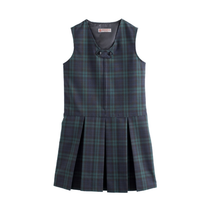 Front Zip Jumper|185 – Blackwatch Plaid|Youth – G3 Girls  Size 3|Youth – G4 Girls  Size 4|Youth – G5 Girls  Size 5|Youth – G6 Girls  Size 6|Youth – G7 Girls  Size 7|Youth – G8 Girls  Size 8|Youth – G10 Girls  Size 10|Youth – G12 Girls  Size 12|Youth – G14