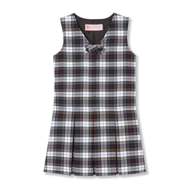 Front Zip Jumper|455 – Marymount Plaid|Youth – G3 Girls  Size 3|Youth – G4 Girls  Size 4|Youth – G5 Girls  Size 5|Youth – G6 Girls  Size 6|Youth – G7 Girls  Size 7|Youth – G8 Girls  Size 8|Youth – G10 Girls  Size 10|Youth – G12 Girls  Size 12|Youth – G14