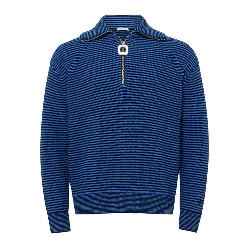Jw Anderson Blue Knitted|M