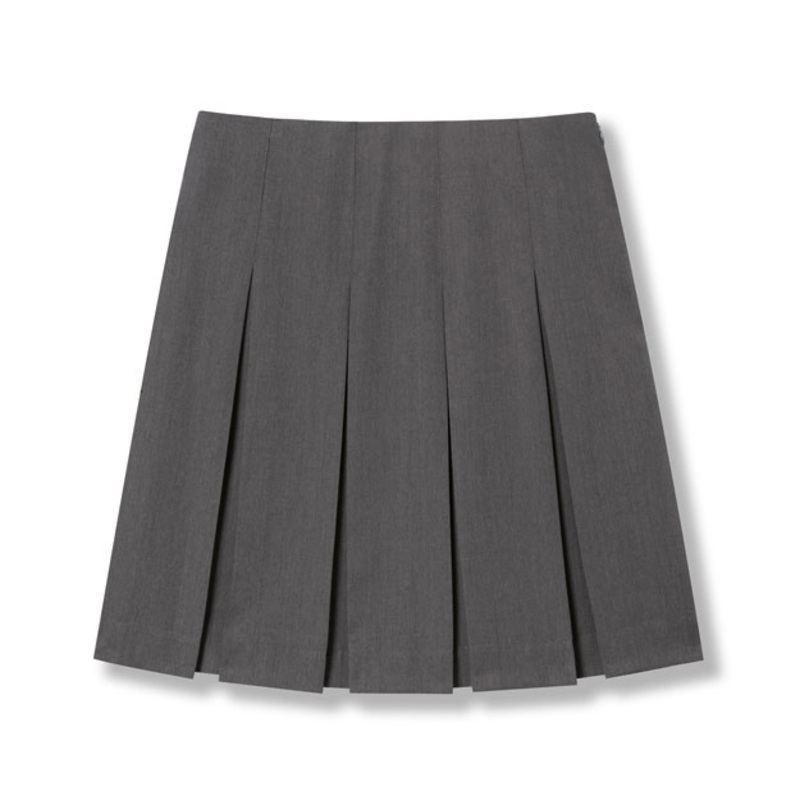 Long Box Pleat Skirt|041 – Grey|Juniors – J0 Junior|Juniors – J1 Junior|Juniors – J3 Junior|Juniors – J5 Junior|Juniors – J7 Junior|Juniors – J9 Junior|Juniors – J11 Junior|Juniors – J13 Junior|Juniors – J15 Junior|Juniors – J17 Junior|Juniors – J19 Junio