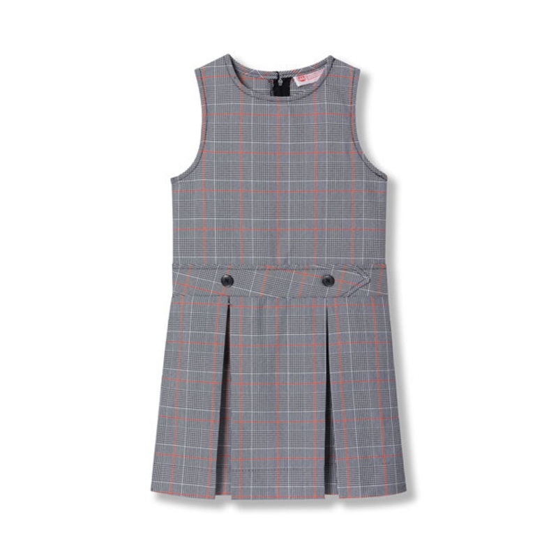 Round Neck Jumper|417 – Bering Plaid|Youth – G3 Girls  Size 3|Youth – G4 Girls  Size 4|Youth – G5 Girls  Size 5|Youth – G6 Girls  Size 6|Youth – G7 Girls  Size 7|Youth – G8 Girls  Size 8|Youth – G10 Girls  Size 10|Youth – G12 Girls  Size 12|Youth – G14 Gi